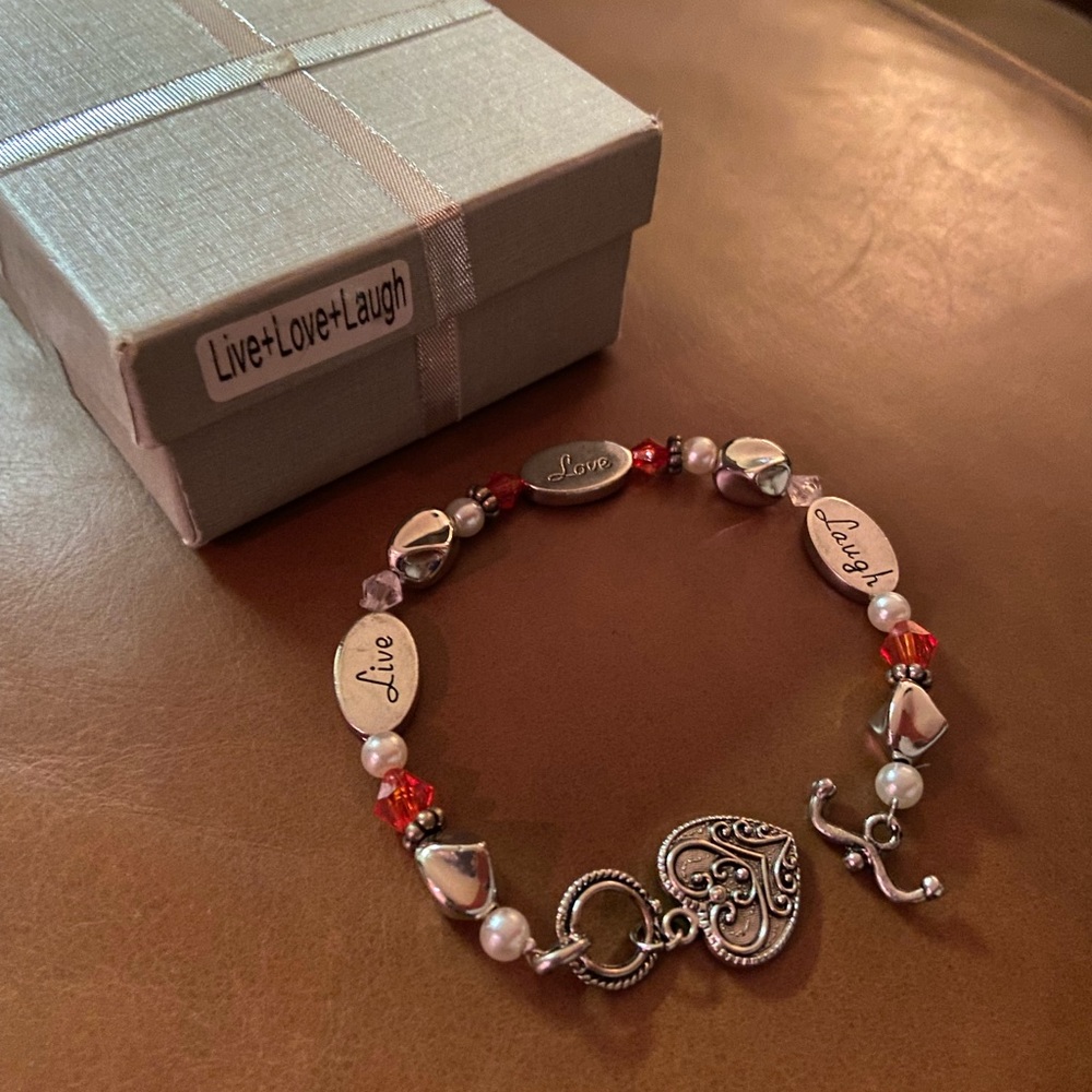 Live Love Laugh Bracelet